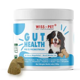   Hipoallergén komplex probiotikum ízesített jutalomfalatban , Wiss-Pet