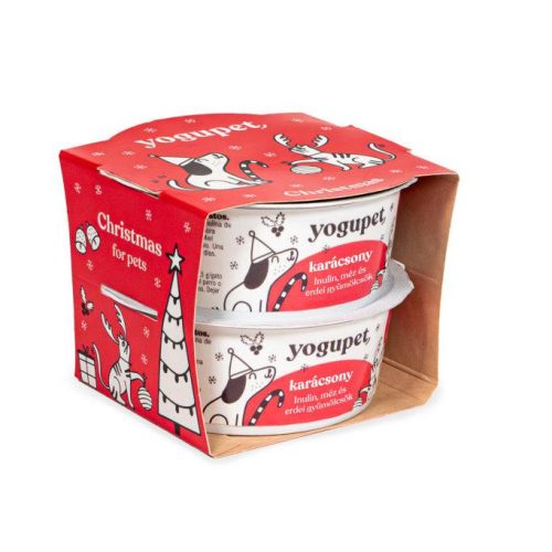Joghurt kutyáknak és macskáknak  -limitált íz - Erdei gyümölcs és méz , Yogupet
