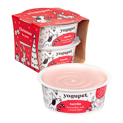 Joghurt kutyáknak és macskáknak  -limitált íz - Erdei gyümölcs és méz , Yogupet
