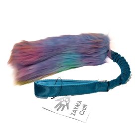   Szőrmés huza-vona játék rugalmas szárral L , Zayma Craft