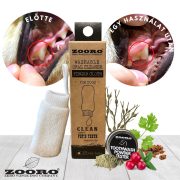 ZOORO - Ujjra húzható fogtisztitó kutyáknak